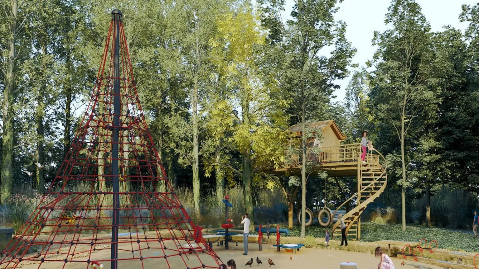Outdoor Kids' play area